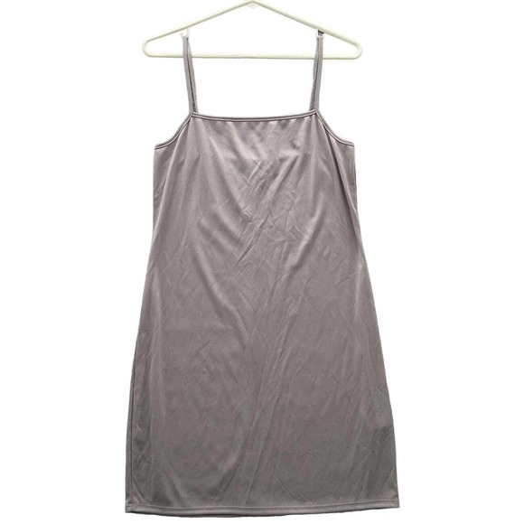 INC Women's 3/4 Sleeve Ruched Midi Dress Sz Small Heather Grey 2pc NWT Flaw 0103 - Picture 2 of 13